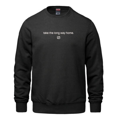 'TAKE THE LONG WAY HOME' CREWNECK SWEATSHIRT Thumbnail