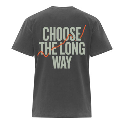 'CHOOSE THE LONG WAY' ROAD TRIP TEE Thumbnail