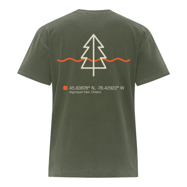 GO RVING CANADA GARMENT-DYED HEAVYWEIGHT T-SHIRT (ALGONQUIN) Thumbnail