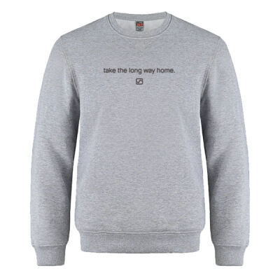 YOUTH 'TAKE THE LONG WAY HOME' CREWNECK SWEATSHIRT (LIGHT COLOURS) Thumbnail