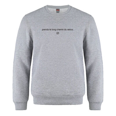 (FR) YOUTH 'PRENDS LE LONG CHEMIN DU RETOUR' CREWNECK SWEATSHIRT Thumbnail