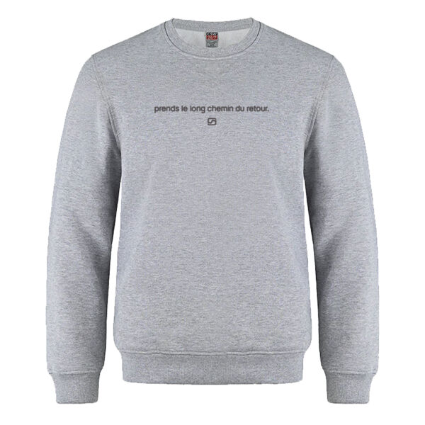 (FR) YOUTH 'PRENDS LE LONG CHEMIN DU RETOUR' CREWNECK SWEATSHIRT Thumbnail