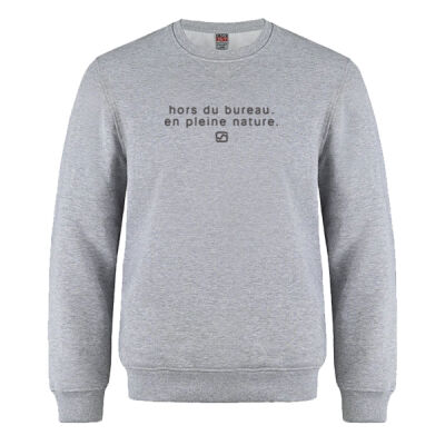 (FR) YOUTH 'HORS DU BUREAU. EN PLEINE NATURE.' CREWNECK SWEATSHIRT Thumbnail