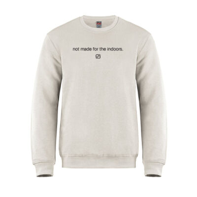 YOUTH 'NOT MADE FOR THE INDOORS' CREWNECK SWEATSHIRT (LIGHT COLOURS) Thumbnail
