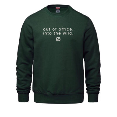 YOUTH 'OUT OF OFFICE. INTO THE WILD.' CREWNECK SWEATSHIRT Thumbnail
