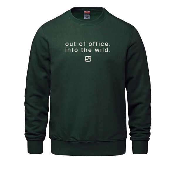 YOUTH 'OUT OF OFFICE. INTO THE WILD.' CREWNECK SWEATSHIRT Thumbnail
