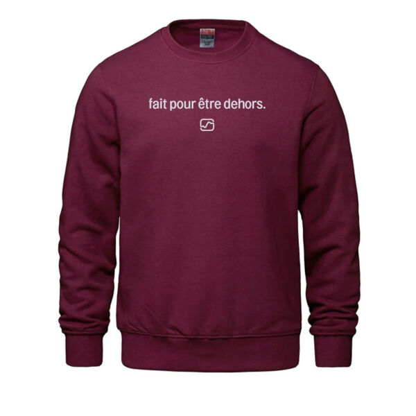 (FR) YOUTH 'FAIT POUR ÈTRE DEHORS' CREWNECK SWEATSHIRT Thumbnail