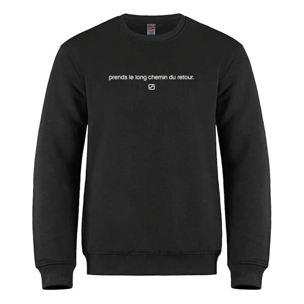 (FR) YOUTH 'PRENDS LE LONG CHEMIN DU RETOUR' CREWNECK SWEATSHIRT Thumbnail