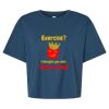 Women's Fine Jersey Boxy Tee Thumbnail